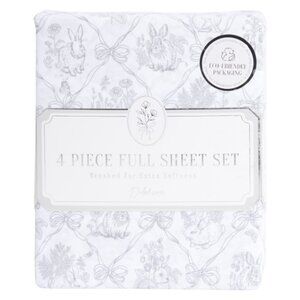 DELPHINE Bunnies And Bows Sheet Set